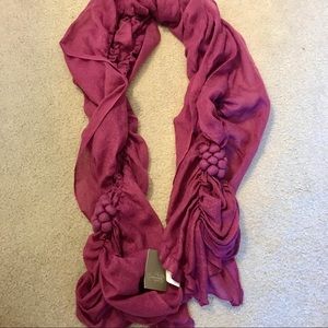 Anthropologie Purple Scarf
